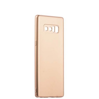Чехол-накладка силиконовый J-case Delicate Series Matt 0.5mm для Samsung Galaxy Note 8 (N950) Золотистый - фото 30206