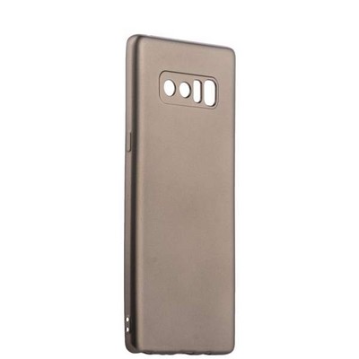 Чехол-накладка силиконовый J-case Delicate Series Matt 0.5mm для Samsung Galaxy Note 8 (N950) Графитовый - фото 30207