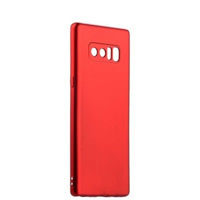Чехол-накладка силиконовый J-case Delicate Series Matt 0.5mm для Samsung Galaxy Note 8 (N950) Красный - фото 30209