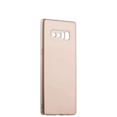 Чехол-накладка силиконовый J-case Shiny Glazed Series 0.5mm для Samsung GALAXY Note 8 (N950) Jet Gold Золотистый - фото 30215