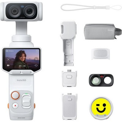 Insta360 Luna Ultra Creator Bundle Stellar White - фото 96756