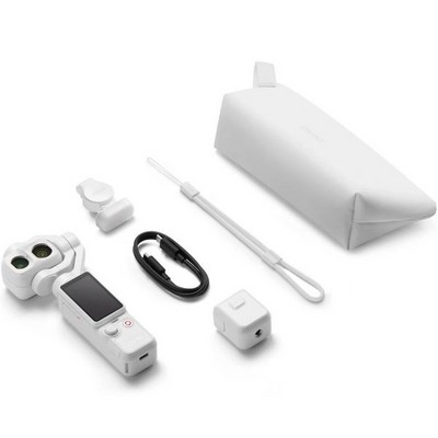 DJI Osmo Pocket 4P Standard Combo White - фото 96852