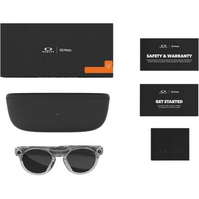 Oakley Meta HSTN 0W8002 Clear/Transitions Grey (145-51) - фото 96971