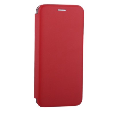 Чехол-книжка кожаный Fashion Case Slim-Fit для Samsung A6 Plus (2018) Red Красный - фото 30777
