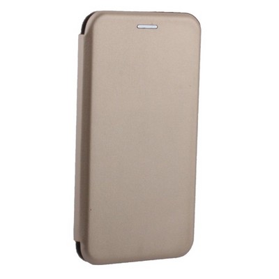 Чехол-книжка кожаный Fashion Case Slim-Fit для iPhone XR (6.1") Gold Золотой - фото 30779