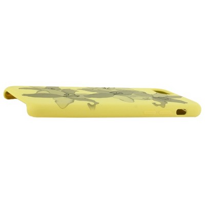 Чехол-накладка силиконовый Silicone Cover для iPhone SE (2020г.)/ 8/ 7 (4.7") Орхидея Желтый - фото 30860
