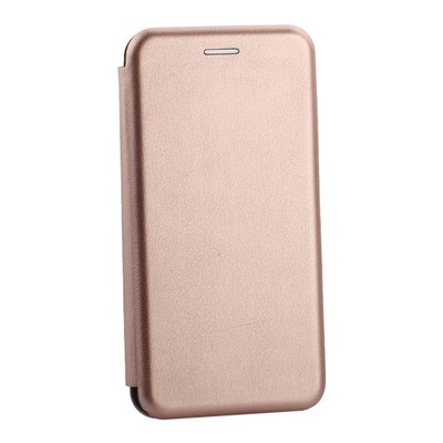 Чехол-книжка кожаный Innovation Case для Samsung Galaxy S10 Розовое золото - фото 30881