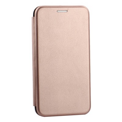 Чехол-книжка кожаный Innovation Case для Samsung Galaxy S10e Розовое золото - фото 30885