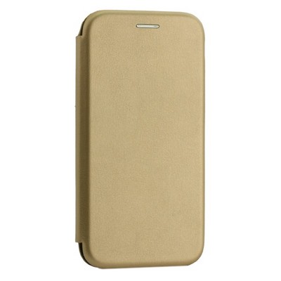 Чехол-книжка кожаный Innovation Case для Samsung Galaxy A40 Золотой - фото 30933
