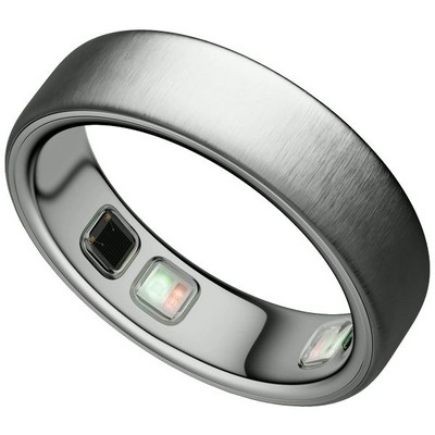Oura Ring 5 Size 10 Brushed Silver - фото 97577