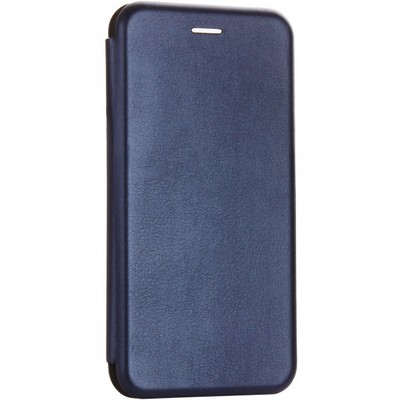 Чехол-книжка кожаный Fashion Case Slim-Fit для iPhone 11 (6.1") Синий - фото 32379