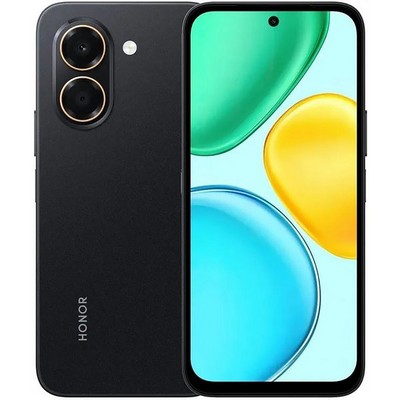 Honor X7e 6/256GB Midnight Black - фото 100127