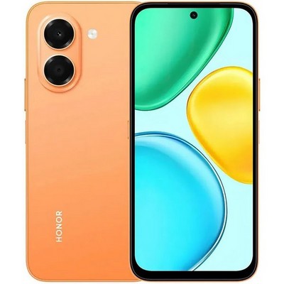 Honor X7e 6/256GB Sunrise Orange - фото 100134