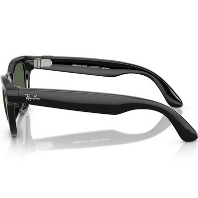 Ray-Ban Skyler RW4010 Shiny Black/ Green lenses Size M - фото 100281
