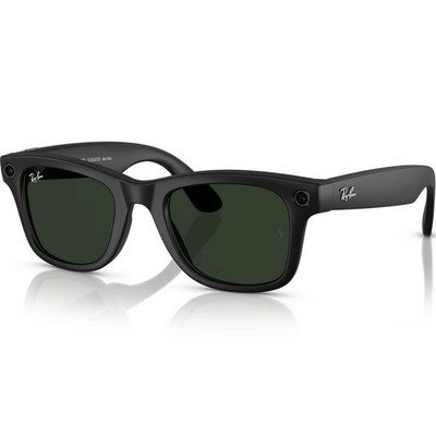 Ray-Ban Wayfarer RW4008 Matte Black/ Transitions Graphite Green lenses Size L - фото 100291