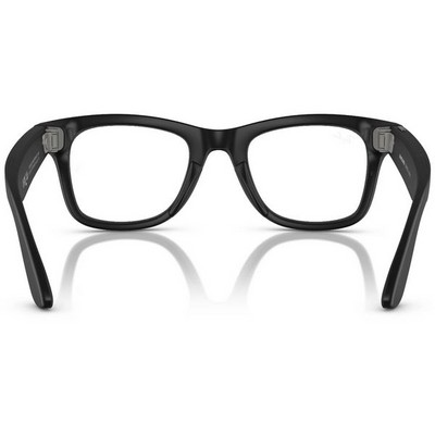Ray-Ban Wayfarer RW4008 Matte Black/ Transitions Graphite Green lenses Size L - фото 100294