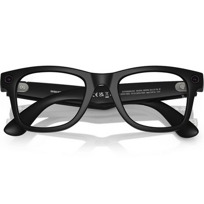 Ray-Ban Wayfarer RW4008 Matte Black/ Transitions Graphite Green lenses Size L - фото 100296