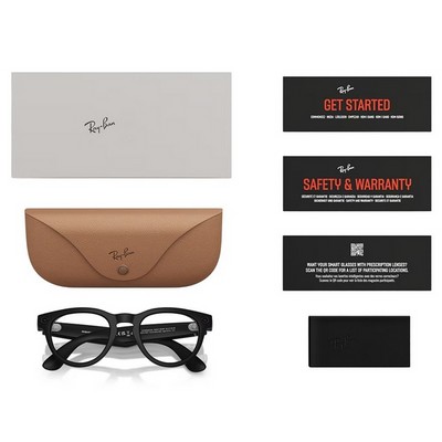 Ray-Ban Headliner (Gen2) RW4013 Matte Black/Clear lenses Size M - фото 100304