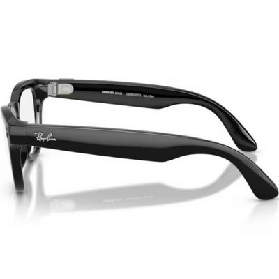 Ray-Ban Skyler (Gen2) RW4014 Shiny Black/ Clear lenses Size M (52mm) - фото 100321