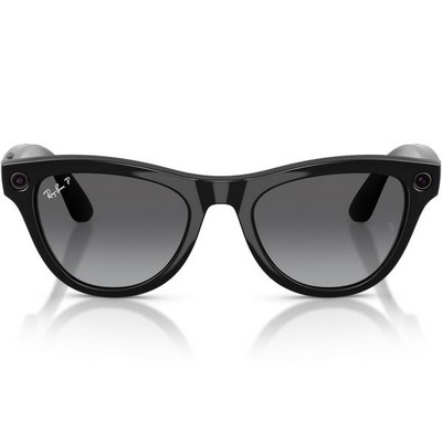 Ray-Ban Skyler (Gen2) RW4014 Shiny Black/ Polar Gradient Graphite lenses Size M (52mm) - фото 100325