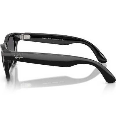 Ray-Ban Skyler (Gen2) RW4014 Shiny Black/ Polar Gradient Graphite lenses Size M (52mm) - фото 100326