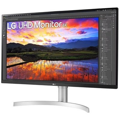 LG UltraFine 32UN650K-W 32" Silver/White 5 ms HDMI, DisplayPort - фото 100752