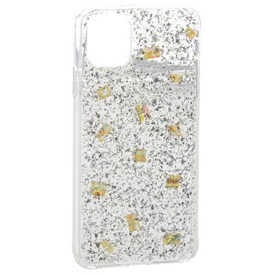 Чехол-накладка WK Design Amber Series пластик со стразами для iPhone 11 Pro Max (6.5") силиконовый борт Прозрачная - фото 31928