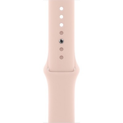 Apple Watch SE 44mm Gold Aluminum Case with Pink Sand Sport Band (MYDR2RU) - фото 32475