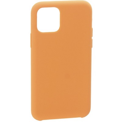 Накладка силиконовая MItrifON для iPhone 11 Pro Max (6.5") без логотипа Flamingo Персиковый №27 - фото 32766