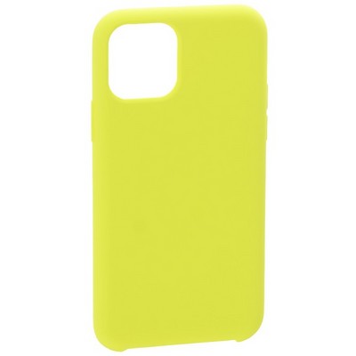 Накладка силиконовая MItrifON для iPhone 11 Pro (5.8") без логотипа Limon Лимонный №32 - фото 31992