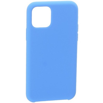 Накладка силиконовая MItrifON для iPhone 11 Pro Max (6.5") без логотипа Sapphire Синий №3 - фото 32772