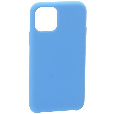 Накладка силиконовая MItrifON для iPhone 11 Pro Max (6.5") без логотипа Blue Синий №38 - фото 32777