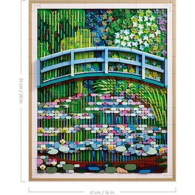 LEGO Art Claude Monet Bridge over a Pond (31220) - фото 102100