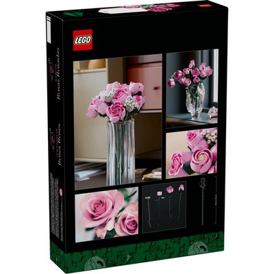 LEGO Botanical Bouquet of Pink Roses (10374) - фото 101592