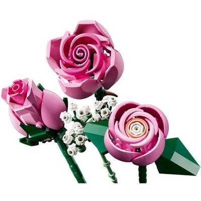 LEGO Botanical Bouquet of Pink Roses (10374) - фото 101595