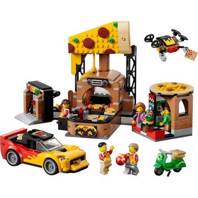 LEGO City Pizza Delivery (60496) - фото 101666