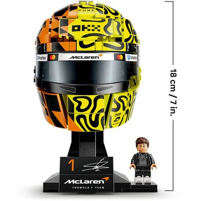 LEGO Formula 1 Lando Norris Helmet (43023) - фото 101756
