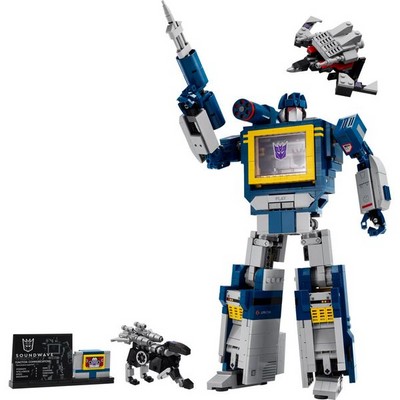 LEGO Icons Transformers: Soundwave (10358) - фото 101857