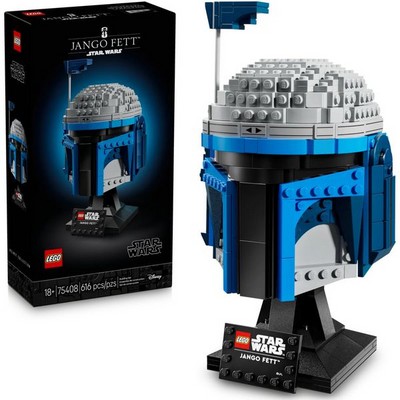 LEGO Star Wars Jango Fett Helmet (75408) - фото 101963