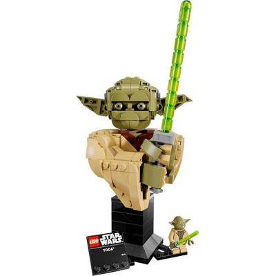 LEGO Star Wars Yoda Bust (75438) - фото 101983