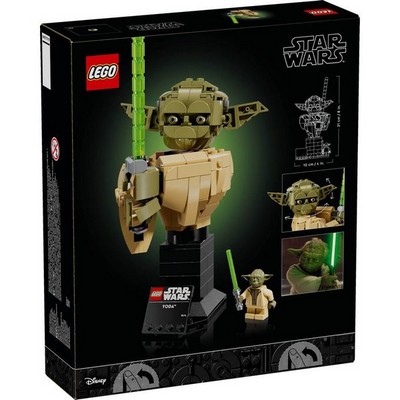 LEGO Star Wars Yoda Bust (75438) - фото 101985