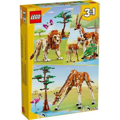 LEGO Creator Wild Safari Animals (31150) - фото 102156