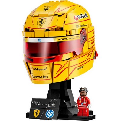 LEGO Formula 1 Ferrari Hamilton Helmet (43022) - фото 102214