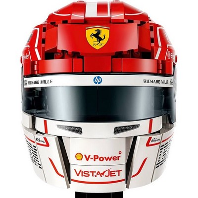LEGO Formula 1 Ferrari Leclerc Helmet (43014) - фото 102224