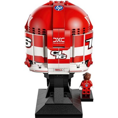 LEGO Formula 1 Ferrari Leclerc Helmet (43014) - фото 102226