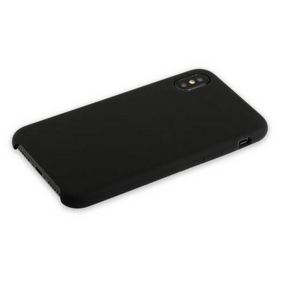 Накладка силиконовая MItrifON для iPhone XS/ X (5.8") без логотипа Black Черный №18 - фото 32579
