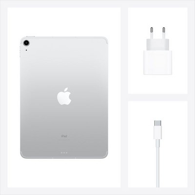 Apple iPad Air (2020) 256Gb Wi-Fi + Cellular Silver RU - фото 32612