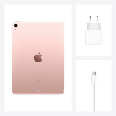 Apple iPad Air (2020) 256Gb Wi-Fi + Cellular Rose Gold - фото 32640