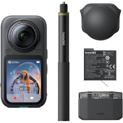 Insta360 X6 Essentials Bundle Midnight Black - фото 103331
