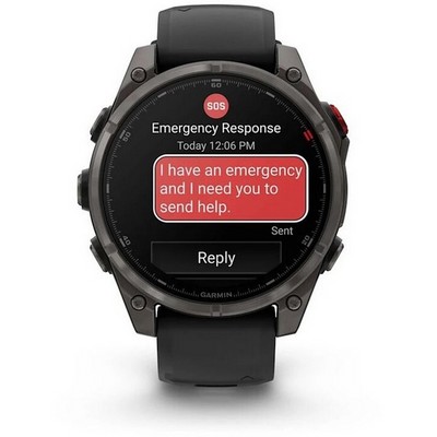 Garmin Fenix 8 Pro 47mm Amoled Sapphire Titanium Carbon Gray 010-03198-01 - фото 104259